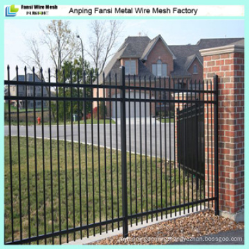 Spear Top Iron Bar Fence